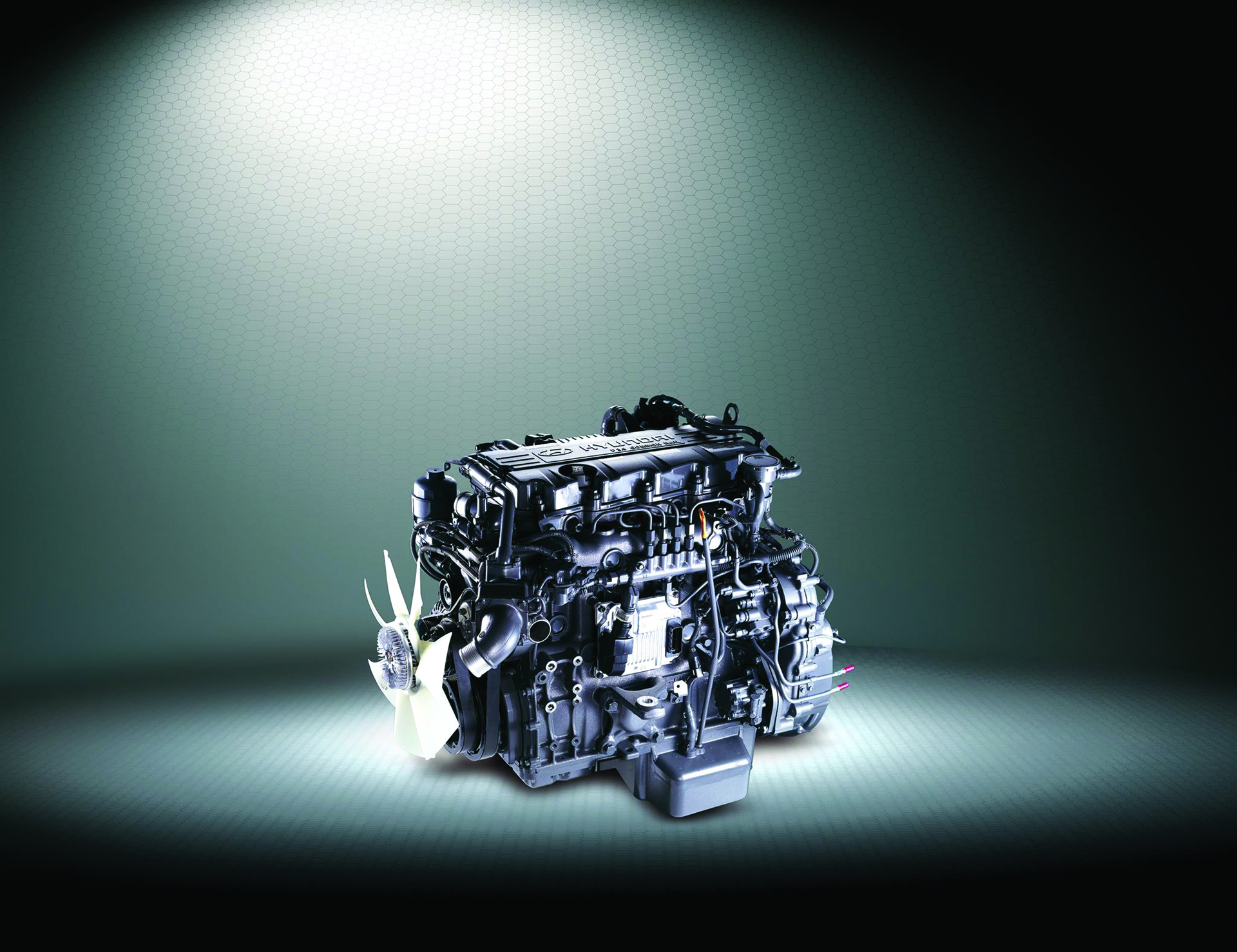 Động cơ xe bồn Hyundai 9 khối tại autoF